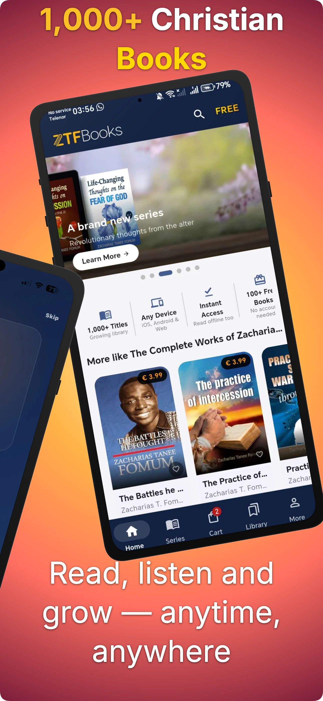ZTF Books — Read & Listen screenshot
