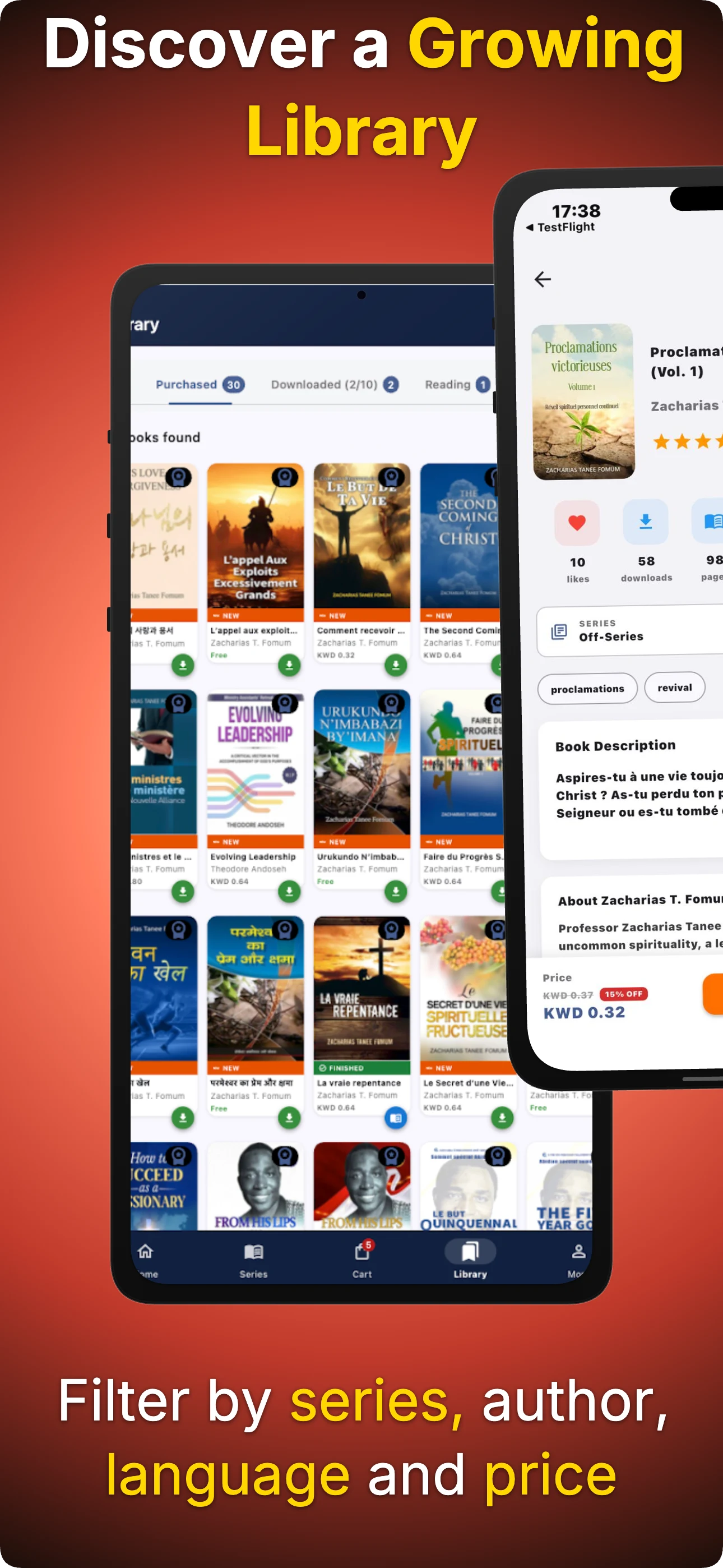 ZTF Books — Read & Listen screenshot
